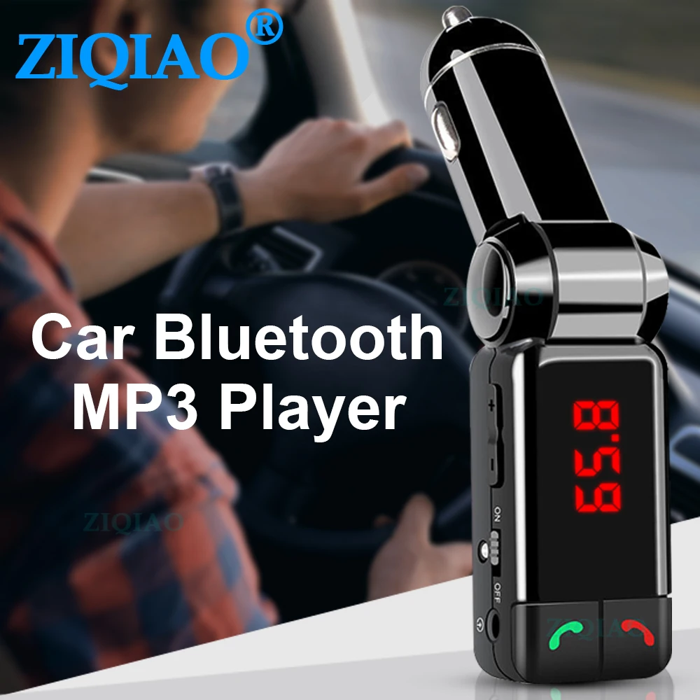 Автомобильный Bluetooth комплект FM приемник передатчик MP3 плеер беспроводное