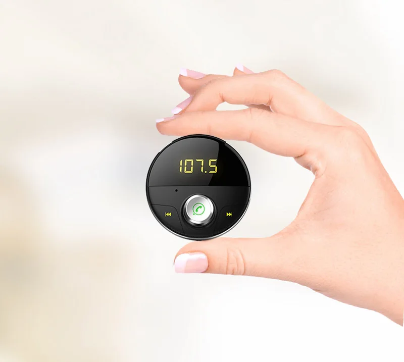 JaJaBor fm-передатчик fm-модулятор Bluetooth автомобильный комплект громкой связи AUX 3,5 мм музыкальный mp3-плеер аудио адаптер музыкальный приемник