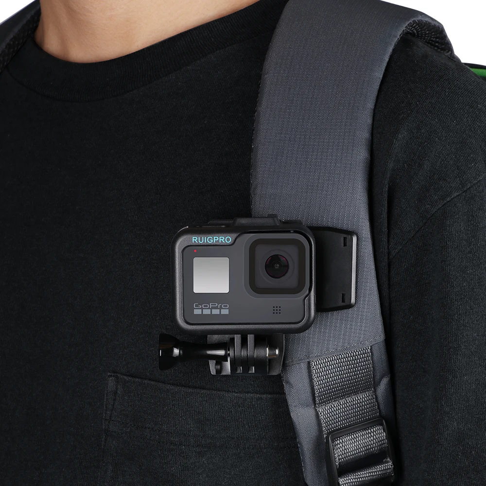 360 градусов быстросъемный вращающийся рюкзак зажим для шляпы быстрое зажимное