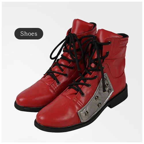shoes Final Fantasy VII Косплей тифа Локхарт Косплей униформа для женщин и девочек костюмы на Хэллоуин тифа Локхарт Косплей Костюм на заказ - Цвет: shoes
