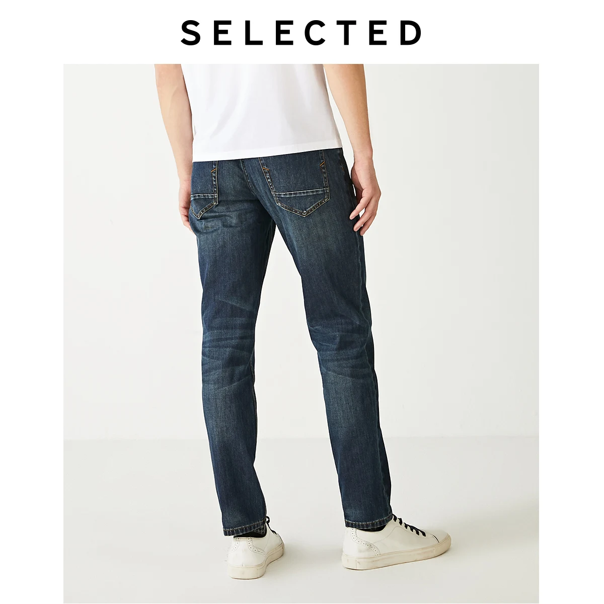 Выбранные Для мужчин слегка эластичные джинсовые штаны новинка детский комплект