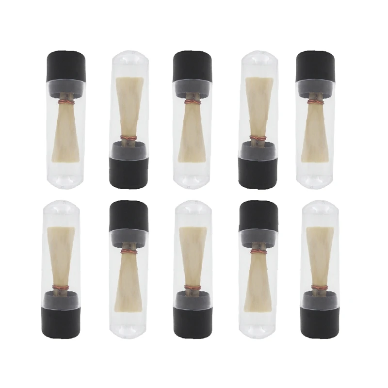 10 шт. Bassoon Reeds свисток натуральный тростниковый ветер аксессуары для музыкальных