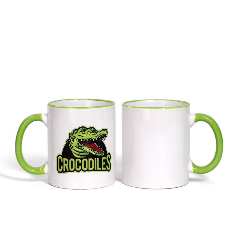 Для поделок керамические кружки Цвет ручка чашки Настройка печати логотипа