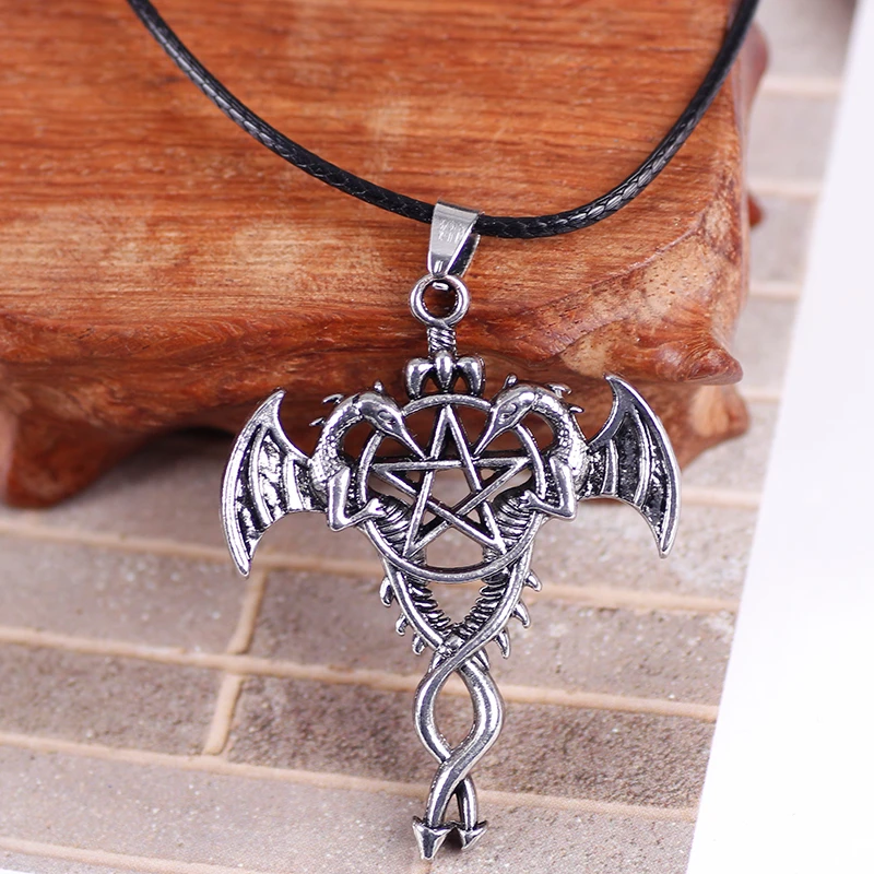 Аниме стимпанк для костюма черного дьякона ожерелья Для мужчин мальчиков