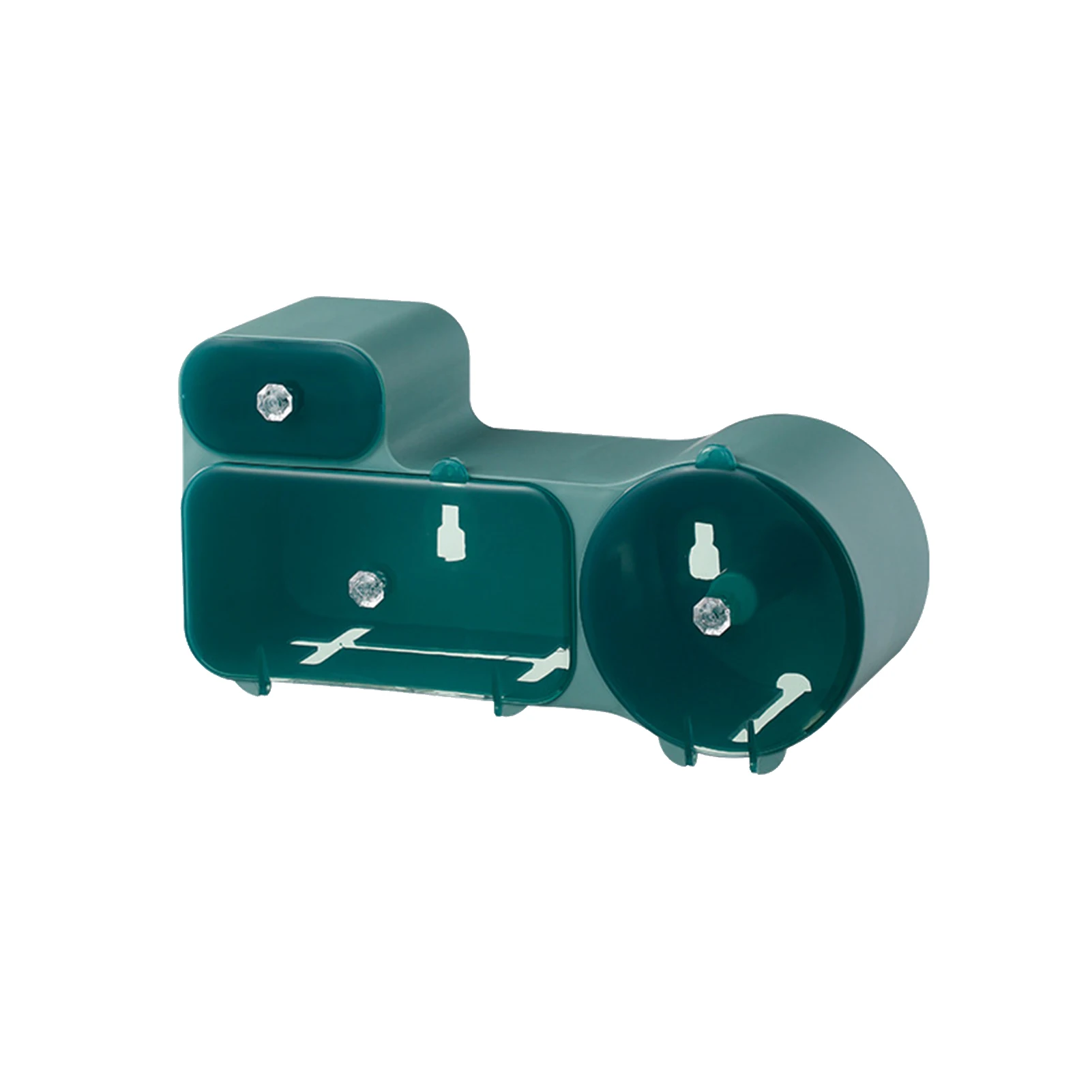 

Hair Rope Toilet Paper Holder Storage Organizer Makeup Easy Install Self Adhesive Waterproof Bathroom Wall Mounted Solid Hotel