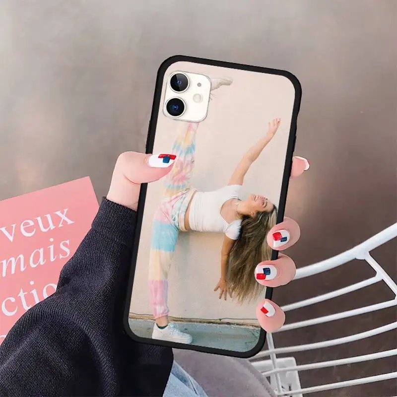 

American girl Addison Rae beautiful Phone Case for iPhone 11 12 pro XS MAX 8 7 6 6S Plus X 5S SE 2020 XR