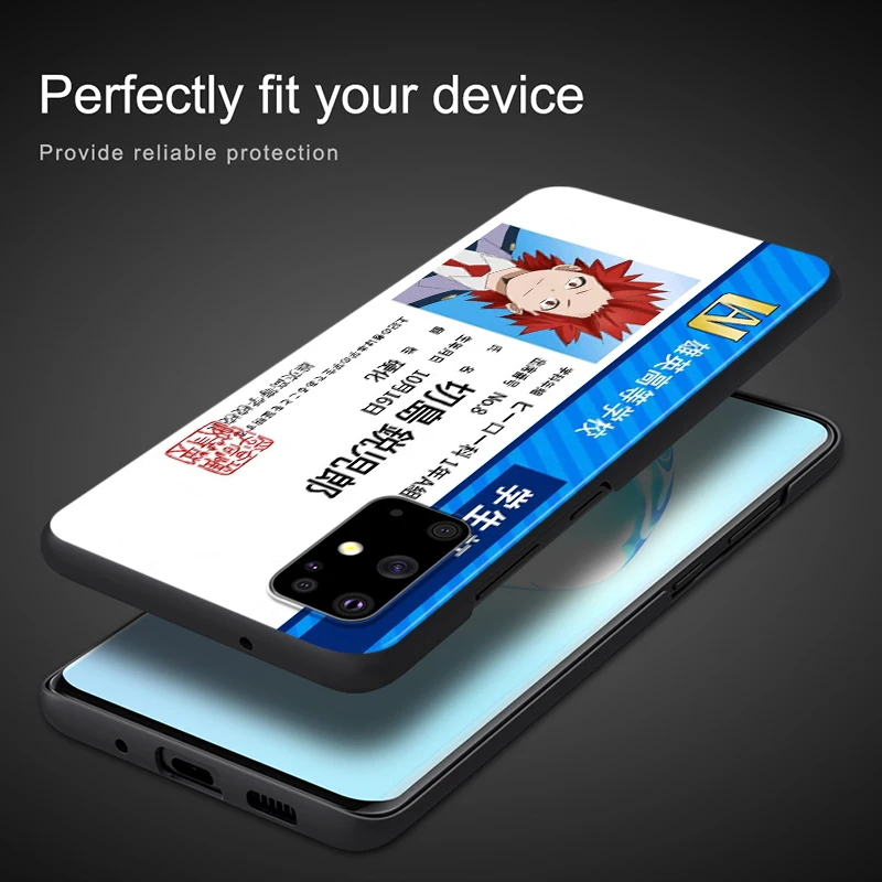 Чехол для телефона с защитой от падения My Hero Academia Midoriya Samsung Galaxy S20 Ultra Plus A01 A11 A21 A31 A41