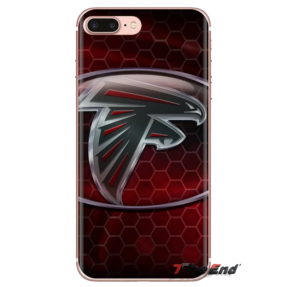 Для samsung Galaxy S3 S4 S5 мини S6 S7 край S8 S9 S10 Plus Note 3 4 5 8 9 Atlanta Falcons HD обои 2 чехол для телефона