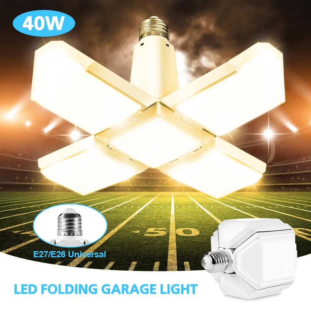 Промышленная светодиодная лампа Складной Безопасный квадратный гаражный
