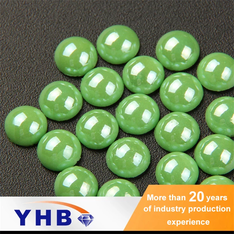 

YHB Hotfix Flat Back Rhinestones Erinite Ceramic Pearl For T-Shirt Bags, Garment, Nail Art, Shoes, Furniture Decorative