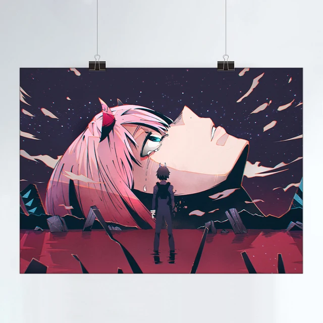 

Classic Anime DARLING In The FRANXX 002 Posters Wall Art Painting Canvas Picture Printed Poster For Living Room Decoration