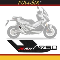 3d motorcycle front bumper protector venting patch carbon fiber sticker for honda xadv x adv 750 x adv x adv 750