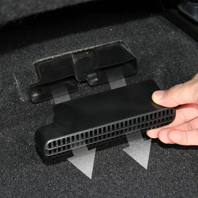 

Car Under Seat Outlet Heater Floor Air Duct Vent Grille Air Conditioner Cover Net for Toyota RAV4 2020