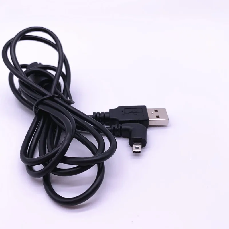 USB штекер к проводу 8 контактный левый Угловой 90 градусов кабель для передачи