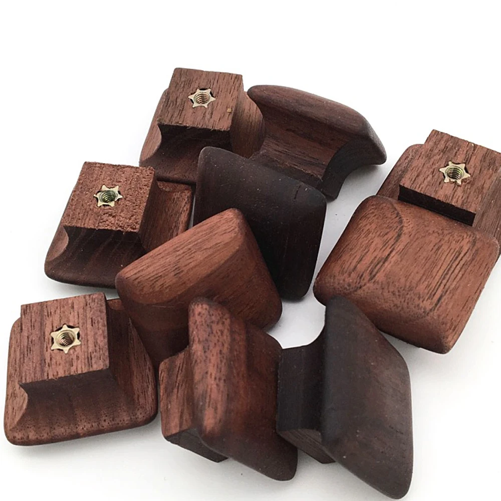 Квадратные деревянные рукоятки для ящиков скандинавский шкаф из твердой