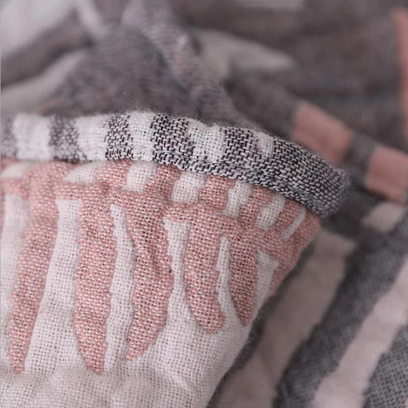 Наволочка из 100% хлопка шесть слоев Марли подушка для взрослых уплотненные