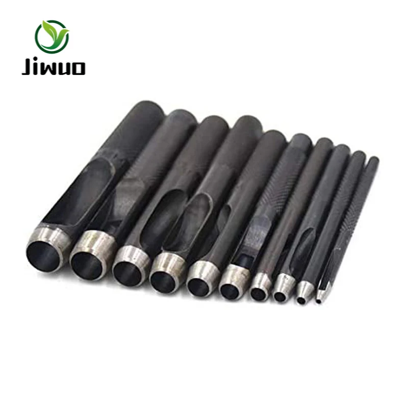 Круглый Дырокол Jiwuo из углеродистой стали для кожи 1-10 мм | Дом и сад