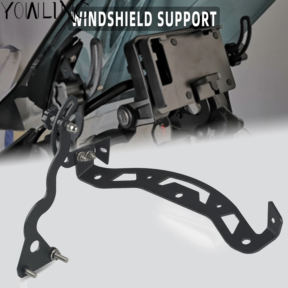 

GS1200 R 1200 GS LC ADV Windscreen Strengthen Bracket Kits For BMW R1200GS Adventure 2014-2020 2019 Windshield Support Holder