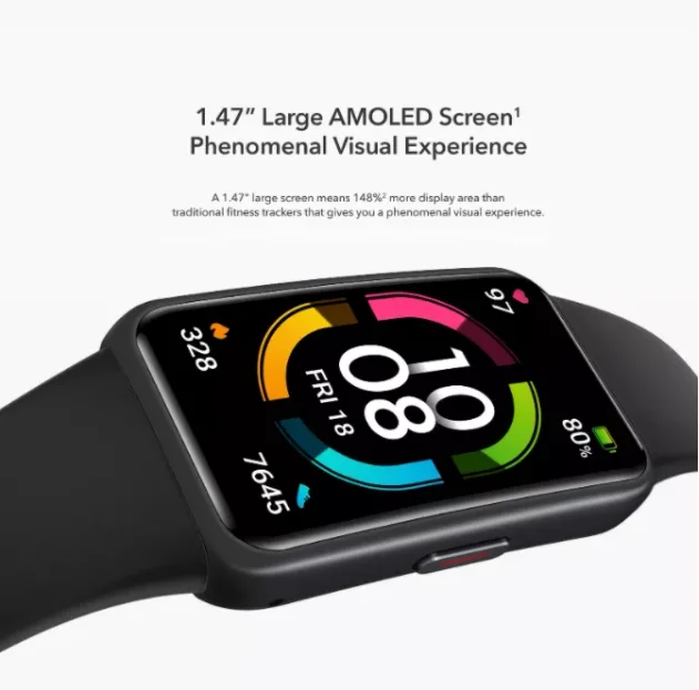 Смарт-браслет HONOR Band 6 с AMOLED-экраном 1 47 дюйма водостойкий | Электроника