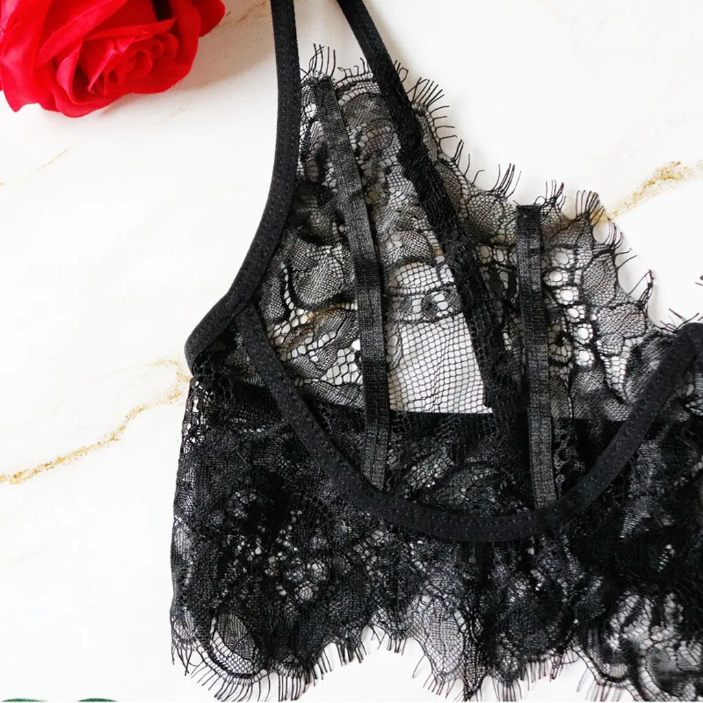 

Sexy Porno Babydoll Lenceria Mujer Underwear Lingerie sexy hot erotic Lace Bra G-String Sleepwear Plus Size Langerie Costumes