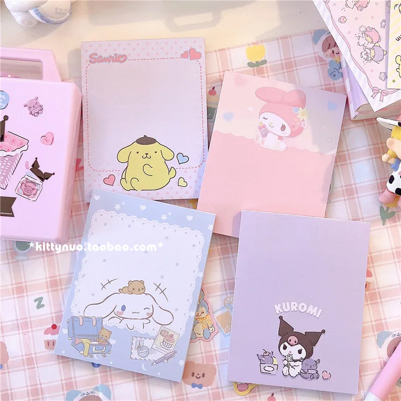 

50Sheets/pack Devil Rabbit Dog Memo Pad Stickers Decal Sticky Notes Scrapbooking Diy Kawaii Notepad Diary 819
