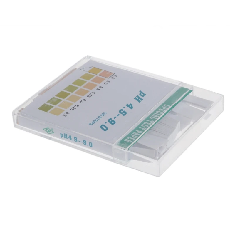 

100 Strips Of 4.5-9 PH Alkaline Acid Indicator Paper Water Saliva Litmus Test Kit Instrument Accessories