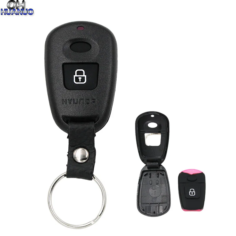 Автомобильный ключ для hyundai Elantra Fe Matrix, 2 кнопки, сменный без ключа, пульт дистанционного ключа, корпус без батареи