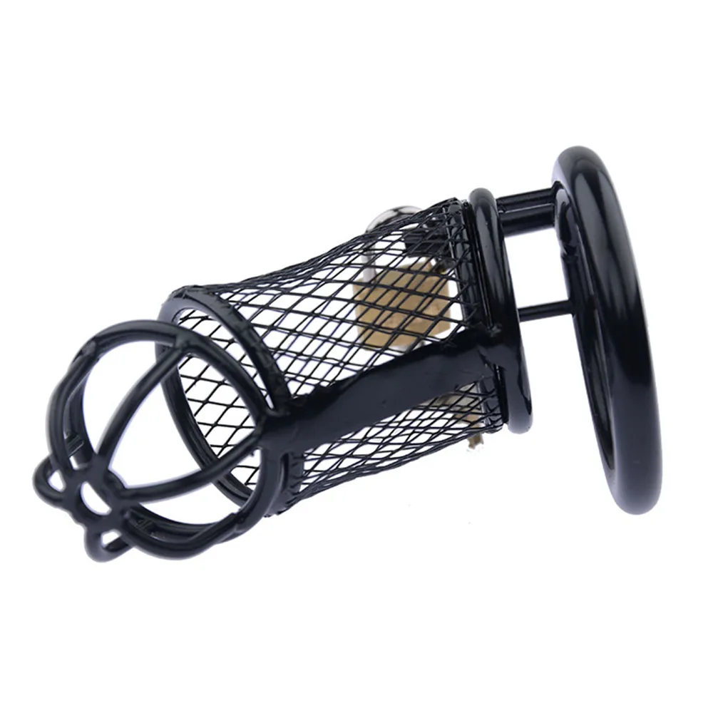 Новый тип клетки на пенис устройства целомудрия металлическая Мужская клетка