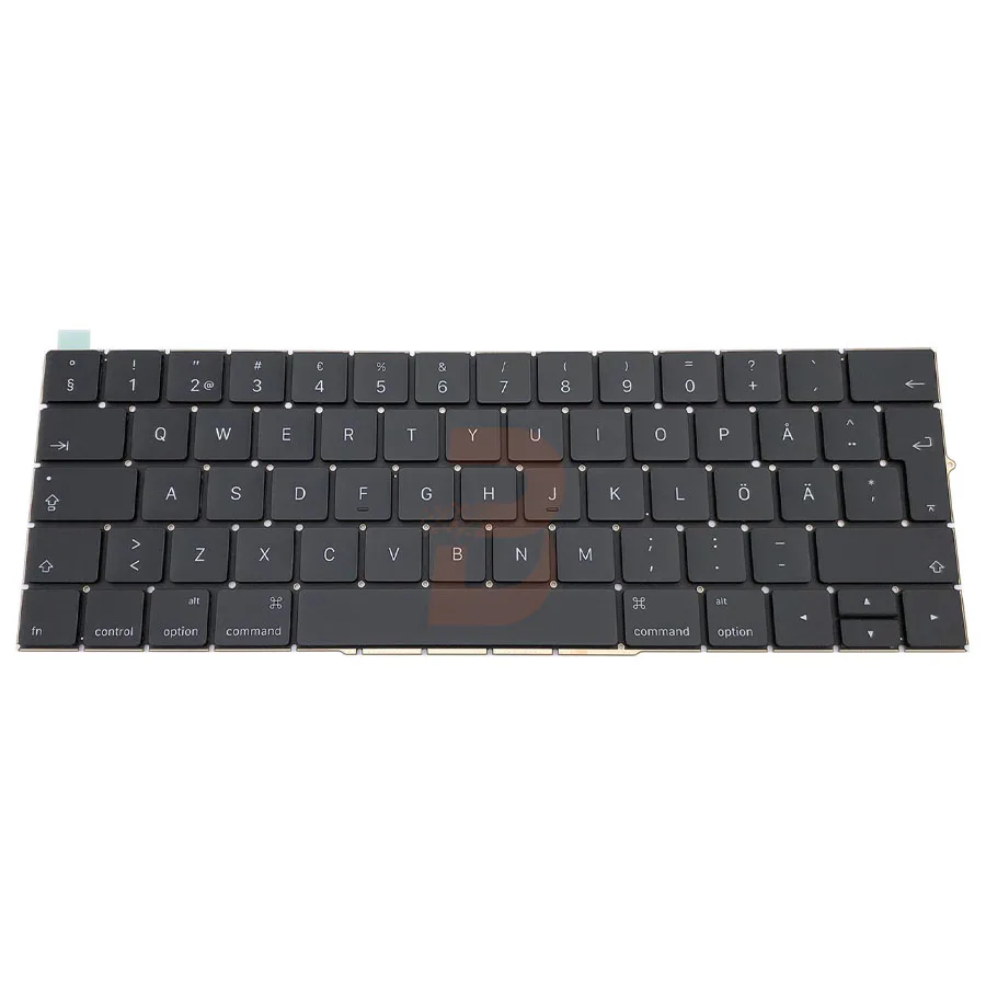 Новая шведская клавиатура a1706 для Macbook Pro Retina 13 дюймов A1706 15 A1707 конец 2016 середина 2017