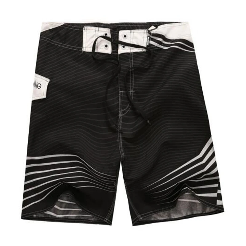 

Shorts Casual Mens boardshorts men Board bermuda Pants Beach wear Quick dry print swiming swimsuit LETTE black tie printing