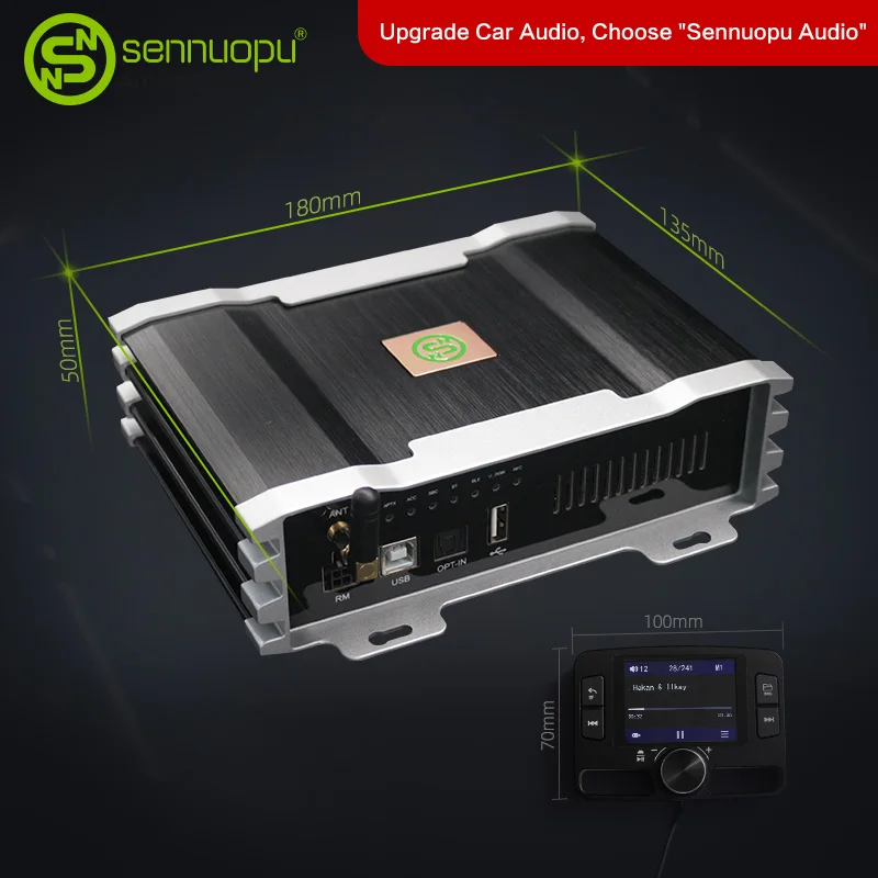 Цифровой Автомобильный плеер Sennuopu DSP 8 канальный Hi Fi процессор с высоким