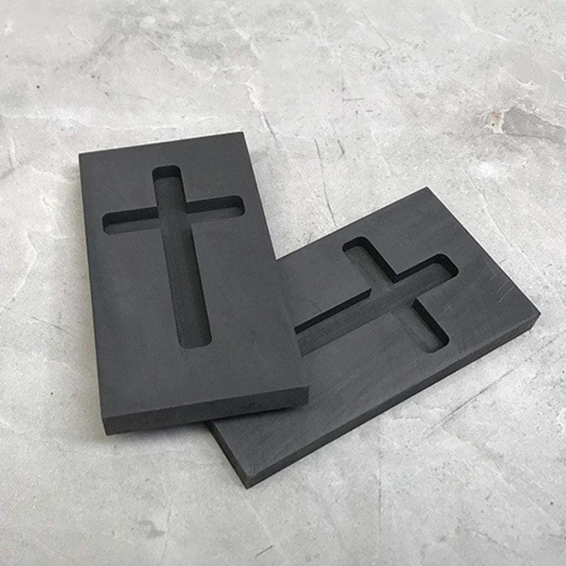 Форма для слиток серебра форма тигеля из графита плавления золота цветного