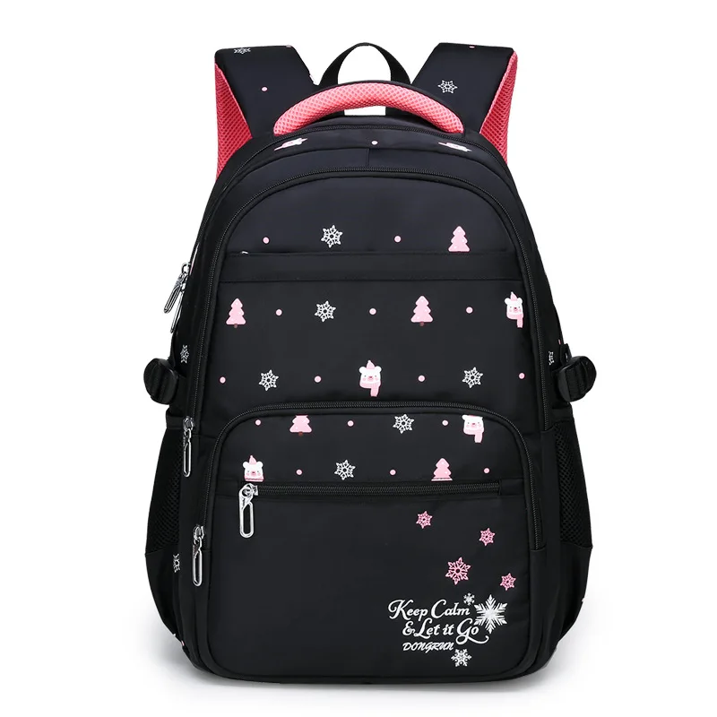 Детский школьный ранец для девочек ортопедический рюкзак начальной школы