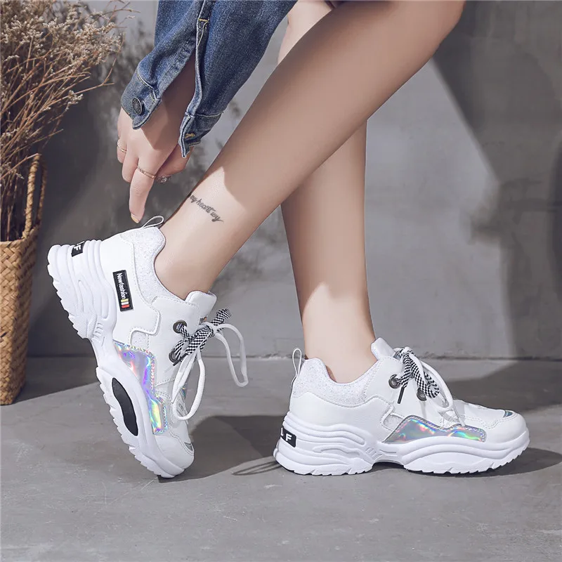 Sooneeya/женские кроссовки Обувь на плоской подошве Zapatillas Deportivas Mujer Женская обувь