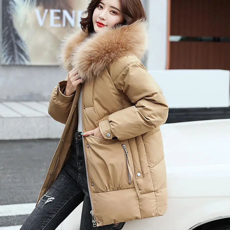 

Куртка женская зимняя с капюшоном, на хлопковом наполнителе, Q4823