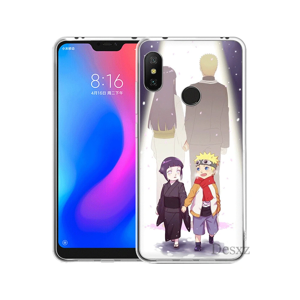 Чехол для телефона Xiaomi Mi F1 9 9T MAX 3 A3 Pro CC9 CC9E 5 5S 6 Mix 2S 8 A1 A2 5X 6X Lite Жесткий модный Наруто