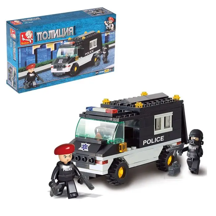 Конструктор «Военная полиция: Фургон», 127 деталей, Sluban