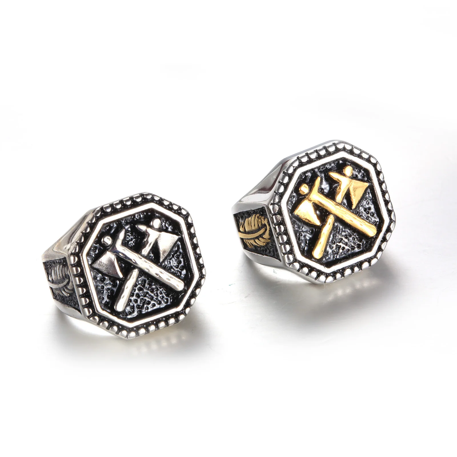 Славянское кольцо в стиле ретро для мужчин украшение мотоцикла вечеринки из