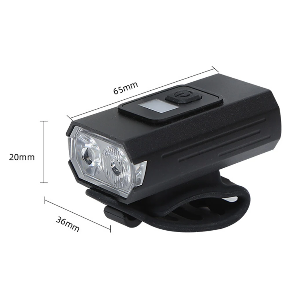 

2pcs LED Bicycle Light Front Rear Bike Headlight 700LM 6 Modes USB Rechargeable Front and Back Light for Bicycle Lamp Cycling