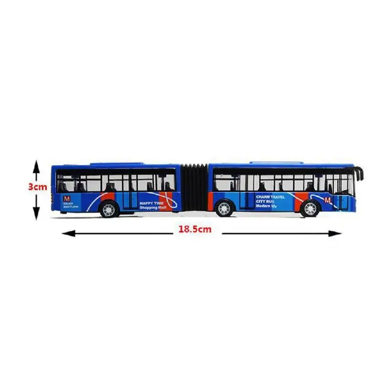 

1 Set Multicolor Indoor Collection Alloy Bus Toy Bus Car Desk Cultivate Interesting Decoration Alloy Pocket Toy Interest M2J6
