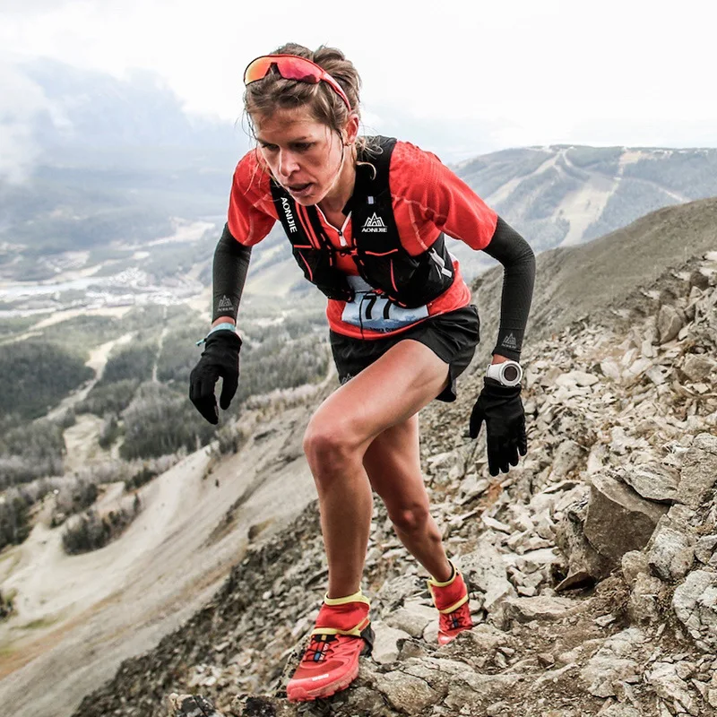 AONIJIE 5L Women Men Bag Marathon Hydration Vest Pack for 1.5L Water Bag Cycling Hiking Bag Outdoor Sport Running Backpack