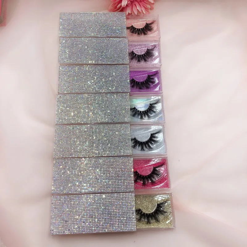 Стразы упаковка для ресниц подарочные коробки пустой держатель 10 шт./50 коробок