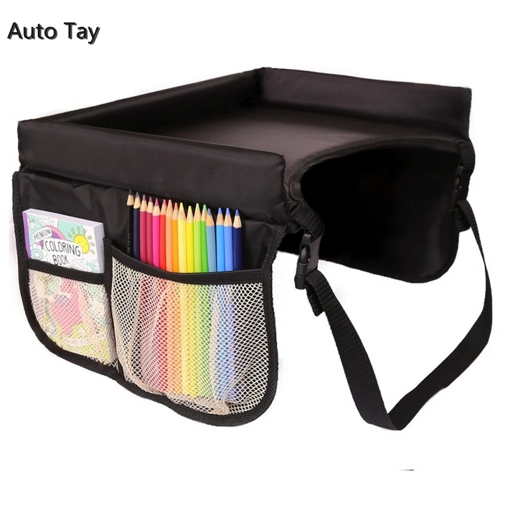 Поднос для детского автомобиля портативный водонепроницаемый обеденный стол