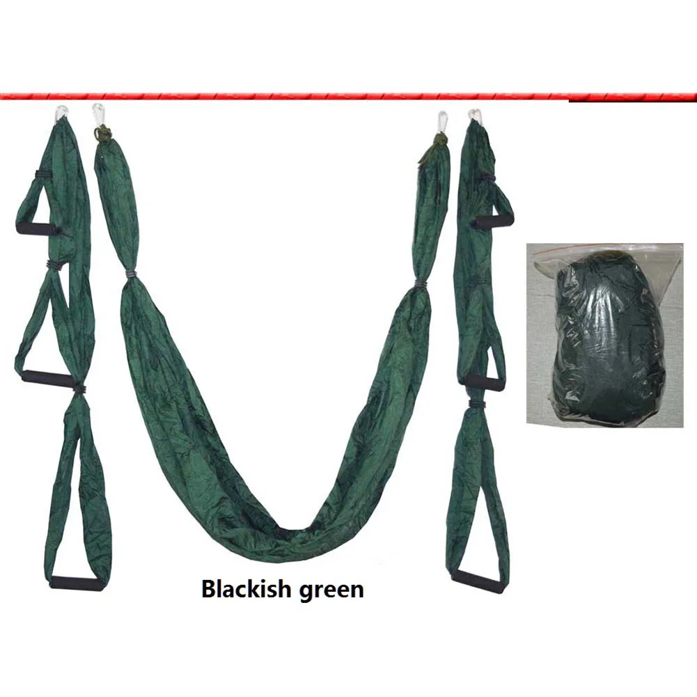 

6 handles no stretch outdoor leisure aerial yoga hammock Aerial yoga Fitness Equipment hammock no stretch