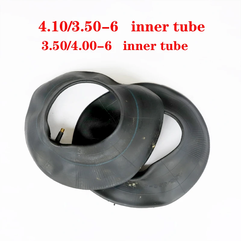 Repuesto de tubo interno de neumático, barras de rueda, compatible con 4,00-6, 3,50-6, 4,10-6