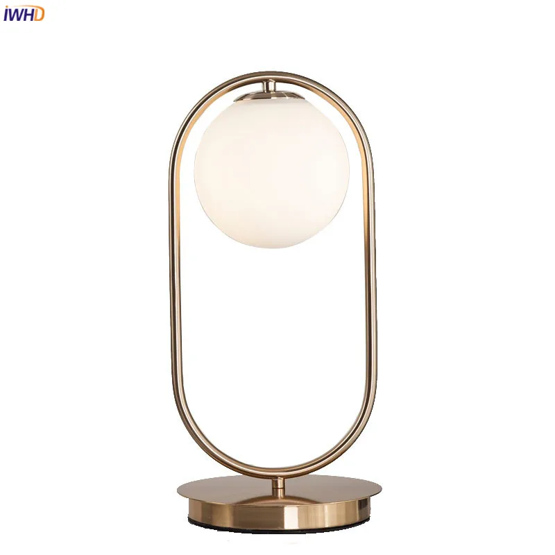 IWHD настольная лампа в промышленном стиле лофт Эдисона для спальни Luminaria Lamparas De