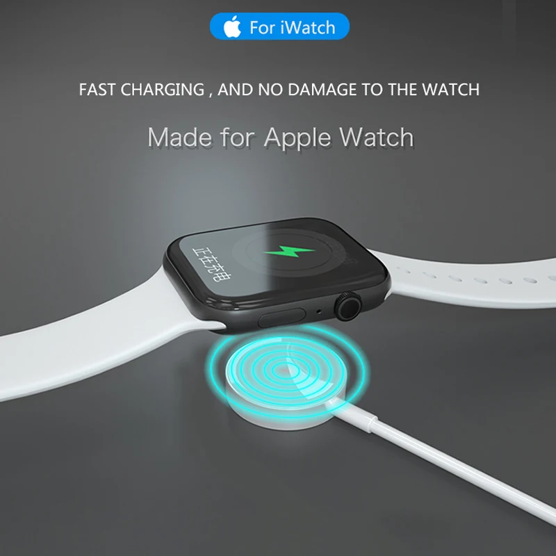 Часы быстрое зарядное устройство магнитные USB кабели зарядки для Apple iWatch серии 5 4 3