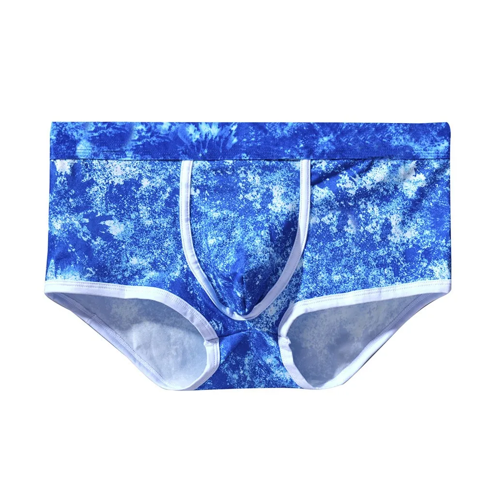 Blue Боксеры, мужское нижнее белье, мужские мягкие дышащие трусики, трусы для мужчин, чистые мужские трусы, шорты, нижнее белье, боксеры, шорты из хлопка, cuecas - Цвет: Blue