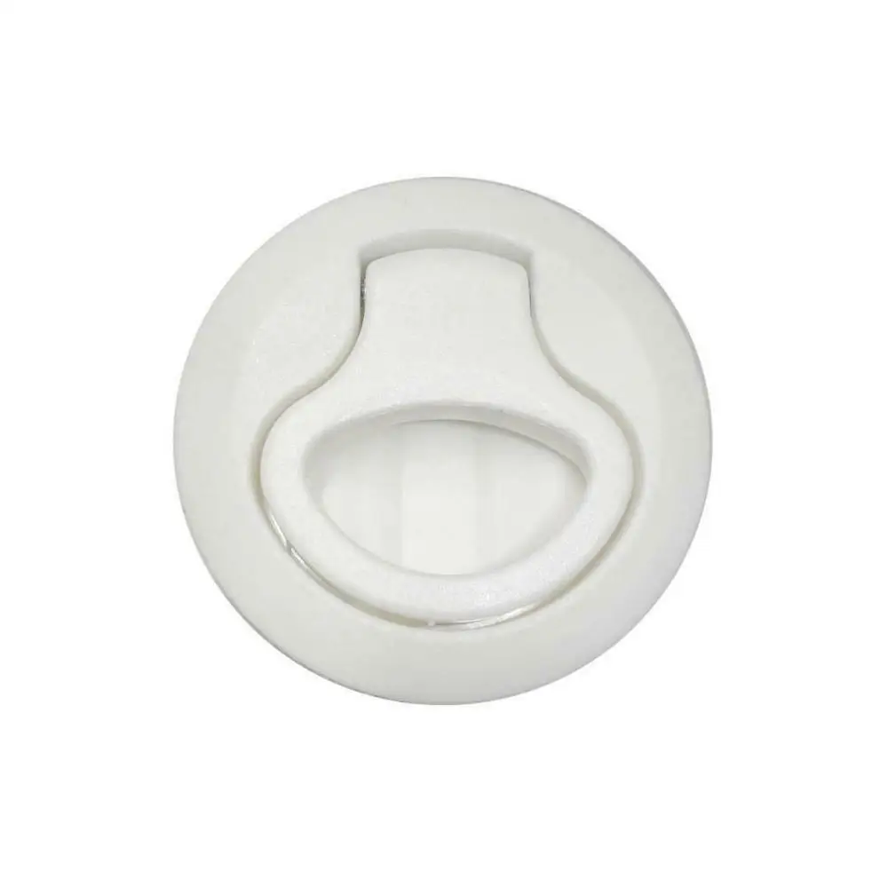 2 шт. лодка дюйма Белая нейлоновая напольная защелка подъемная ручка с застежкой