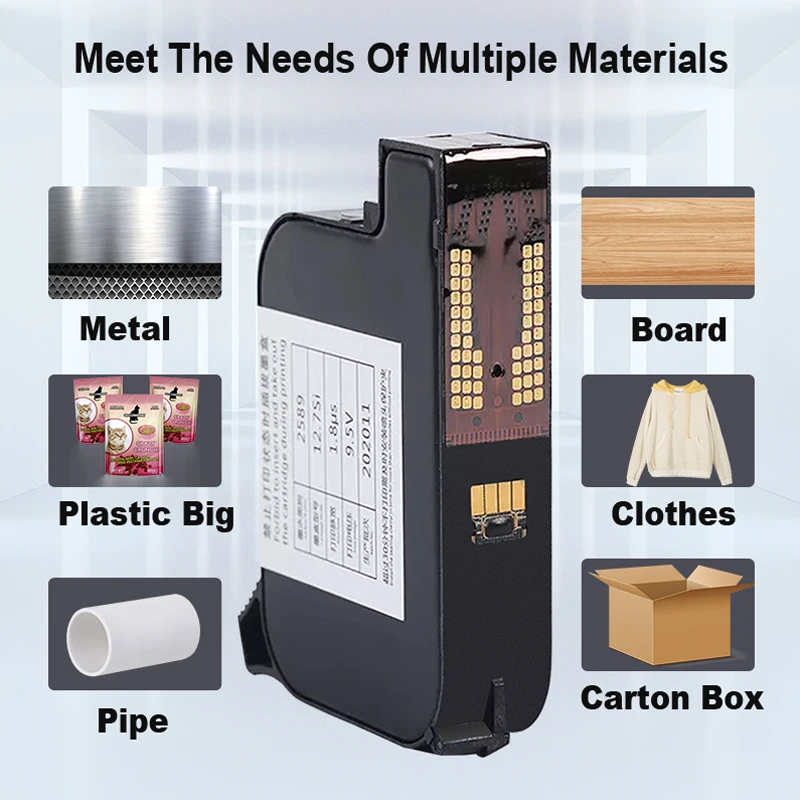 Быстросохнущий Эко-растворитель картридж с высотой печати 12 7 мм для